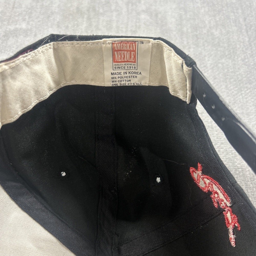 American Needle UNLV REBELS Vegas BLACK FITTED One Size - Picture 10 of 10